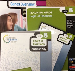 Transition to Algebra, Logic of Fractions