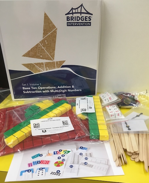 Bridges Intervention Volume 3, Base Ten Operations, Addition & Subtraction with Multi‑Digit Numbers (Grades K-5)