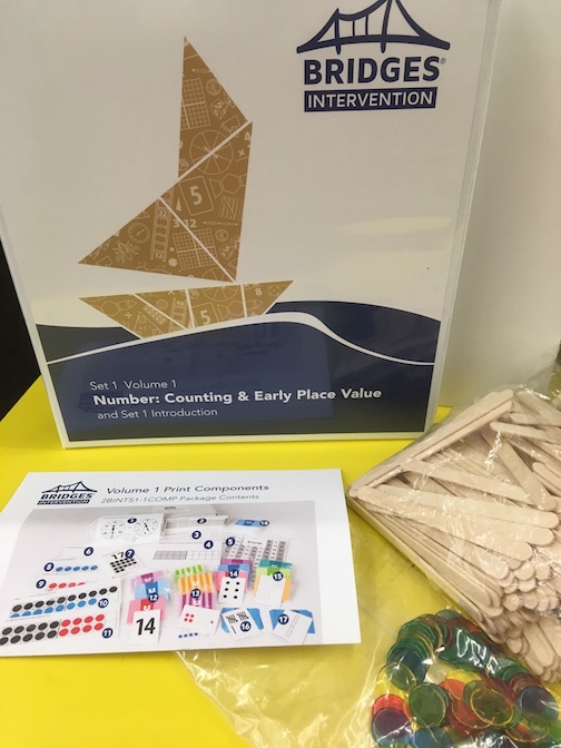 Bridges Intervention Volume 1, Number, Counting & Early Place Value (Grades K-5)